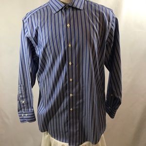 Men’s Blue Brooks Brothers Long Sleeve Button Down